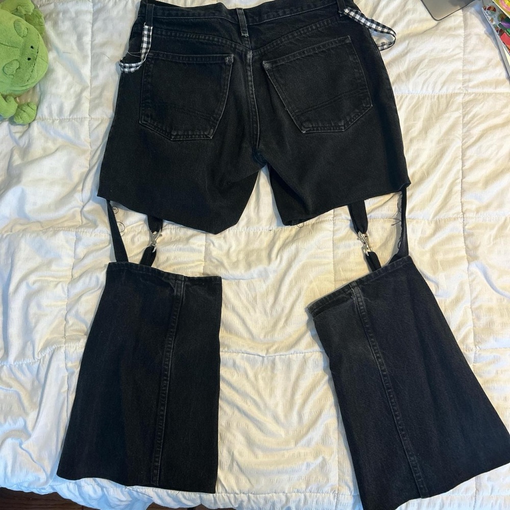 Tripp Inspired Diy Checkered/ Gingham Patch Jeans - image 2